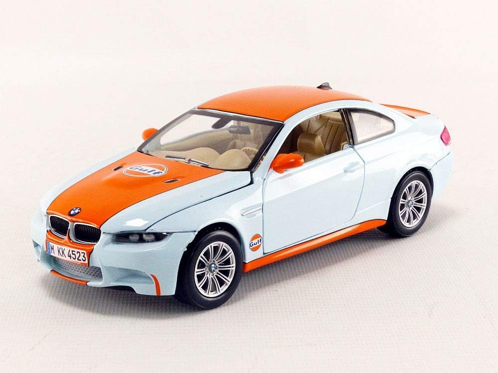 Motor Max 1 24 W B Gulf Bmw M3 Coupe Die Cast Vehicle Action Toy Figures Amazon Canada
