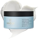HADAT Softening Microcapsule Express Hair Mask – Professional Smoothing Hair Treatment – Salon Lamination – Deep Repair – Anti-Frizz – Moisturizing – Curly Frizzy Damaged Hair, 9.47 Fl Oz