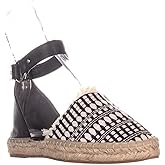 Rebecca Minkoff Vicky Closed Toe Sandals Black/White