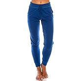 The Leggings Gallery Women’s Cotton Blend Jogger Sweatpants with Pockets Lounge Wear Tapered Active Yoga Casual Travel Pants
