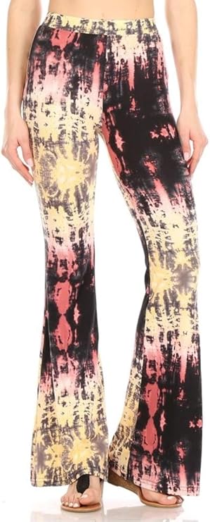 spandex flare palazzo pants
