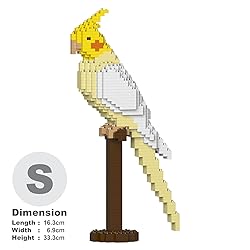 JEKCA Cockatiel 01S | Plastic Building Blocks | Age