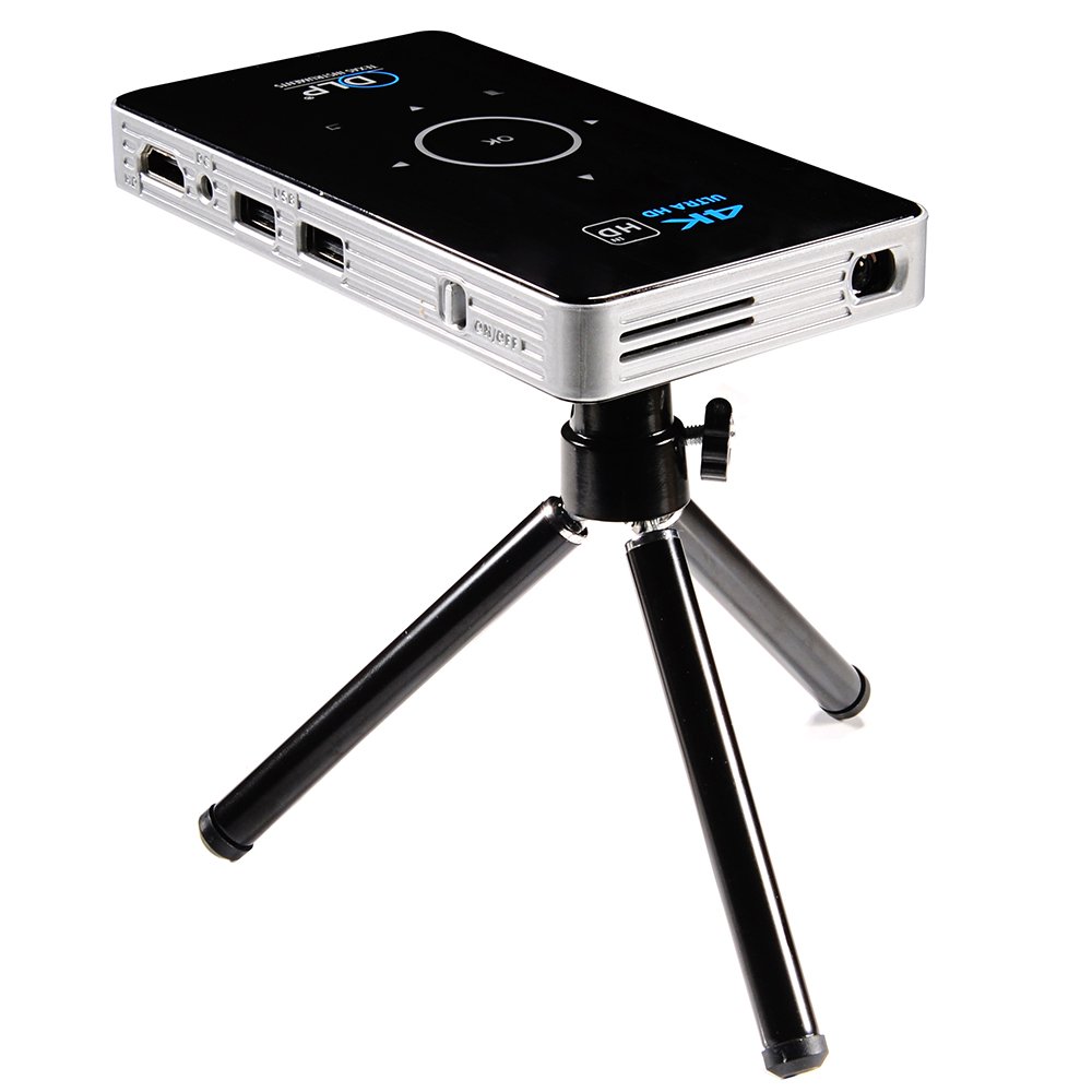 WOPRO Android 4.4 C6 Led Home Portable Mini Projector: Amazon.in