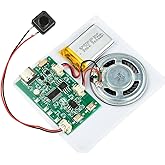 Diymore DIY Birthday Cards Music Module 8MB Push Button Activated Sound Module with Speaker,Easy Recording for Personalized Greetings,DIY Projects Holiday Crafts Cards Gifts for Women Men Mom Kids