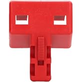 Double Pole Circuit Breaker Lockout, No Tool Electrical Loto Lock, Fireproof Insulated Reinforced Nylon Breaker Lockout Device for Small Medium Breakers Portable Safety Lock