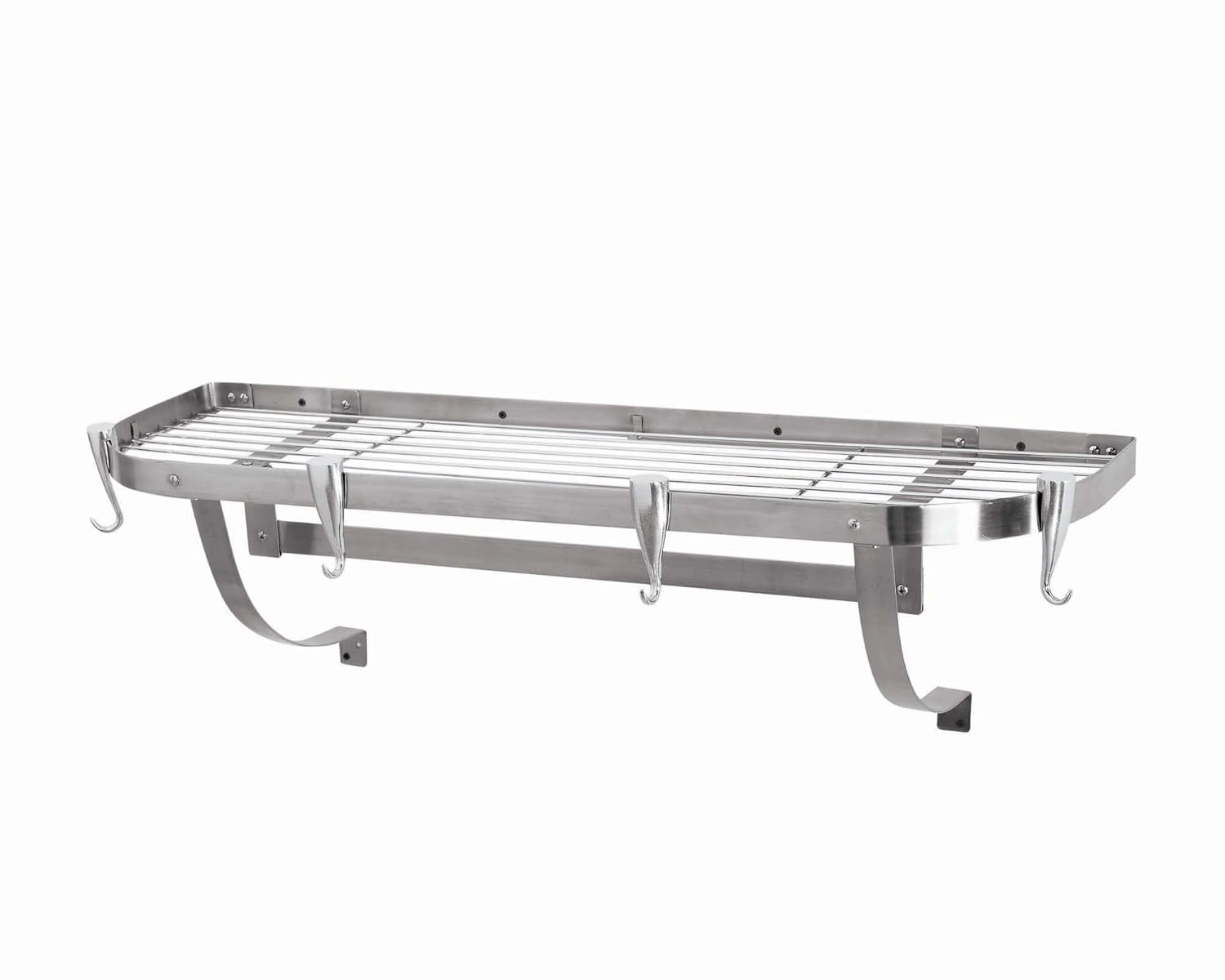 Best square grid wall mount pot rack