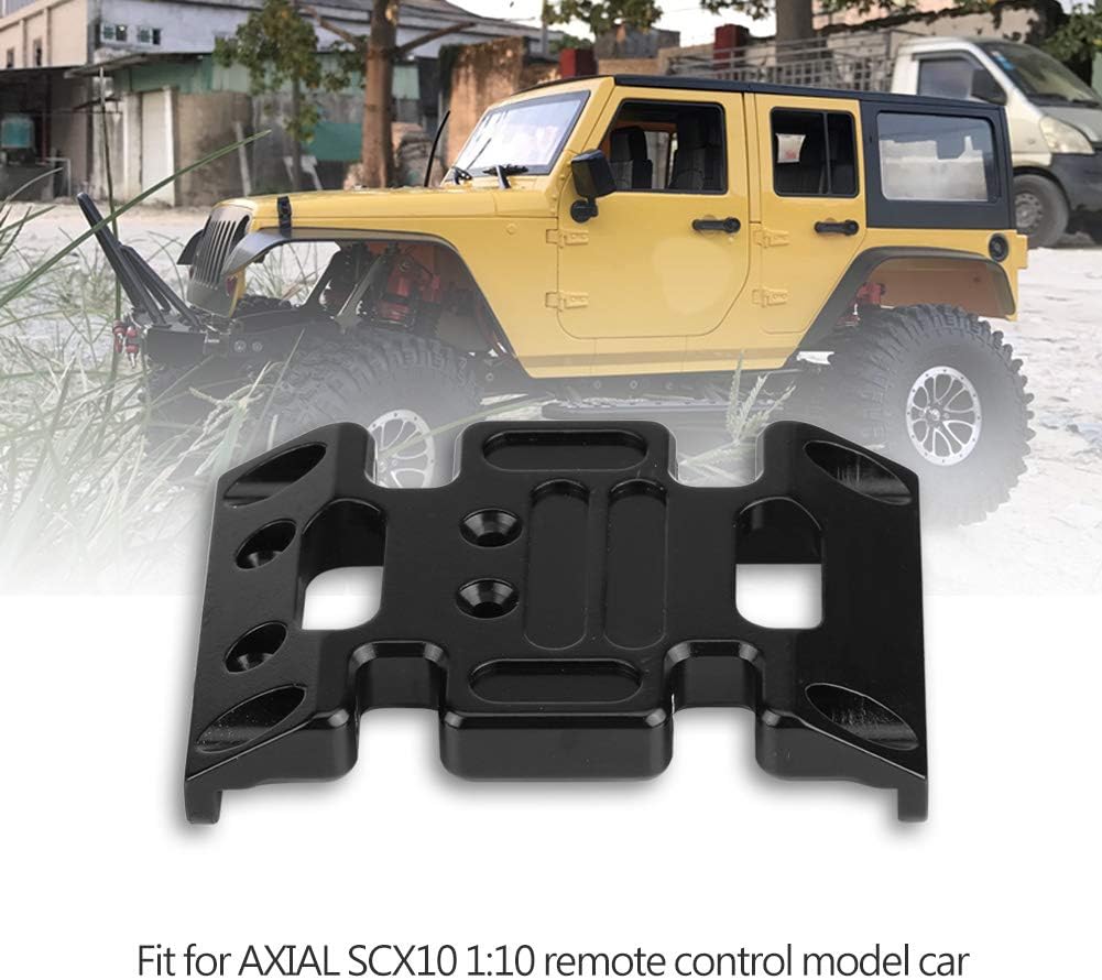 Center Skid Plate, 1:10 Aluminum Center Skid Transmission Plate for AXIAL SCX10 RC Car Model Car Accessories - Image 4