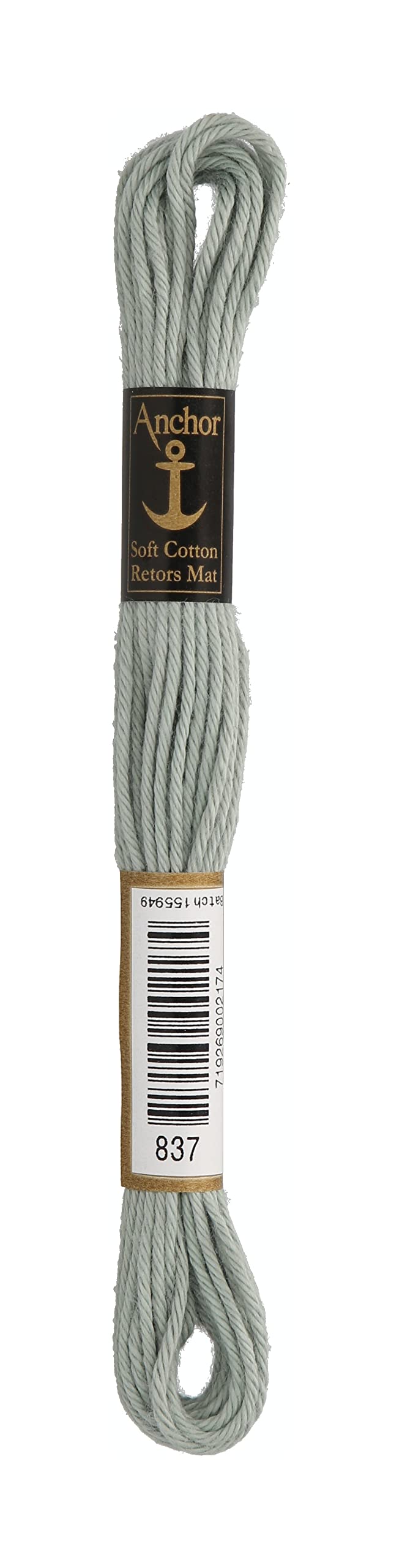 ANCHOR Matt Embroidery Thread, Running Length: 10M silberblau Embroidery Threads