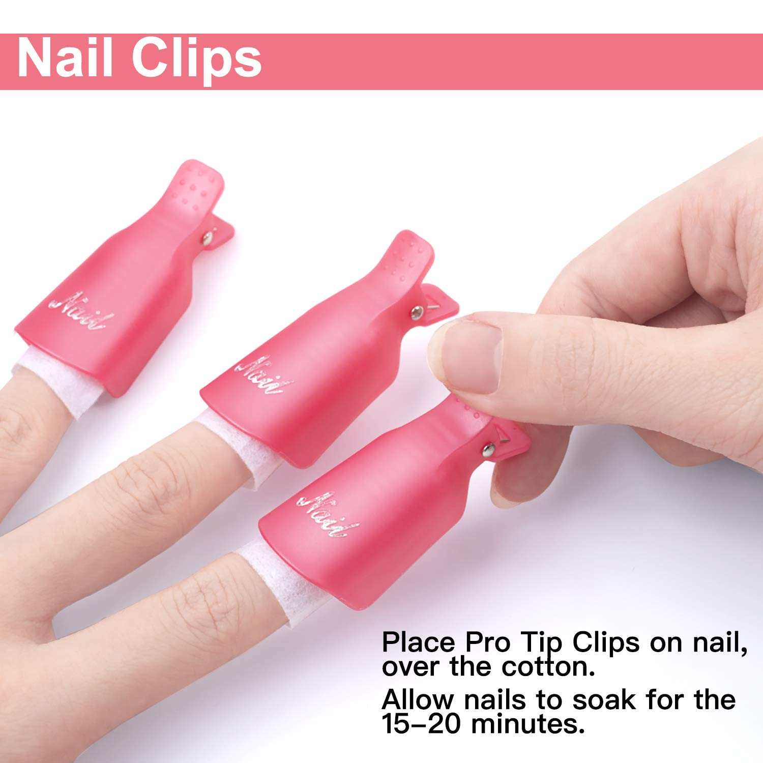 Nail Polish Remover Kit - Beetles Gel Nail Polish Remover with 450Pcs Lint Free Nail Wipes/10 Pcs Nail Polish Remover Clips/Cuticle Oil/Cuticle Pusher/Nail File for Fingernail and Toenail : Beauty