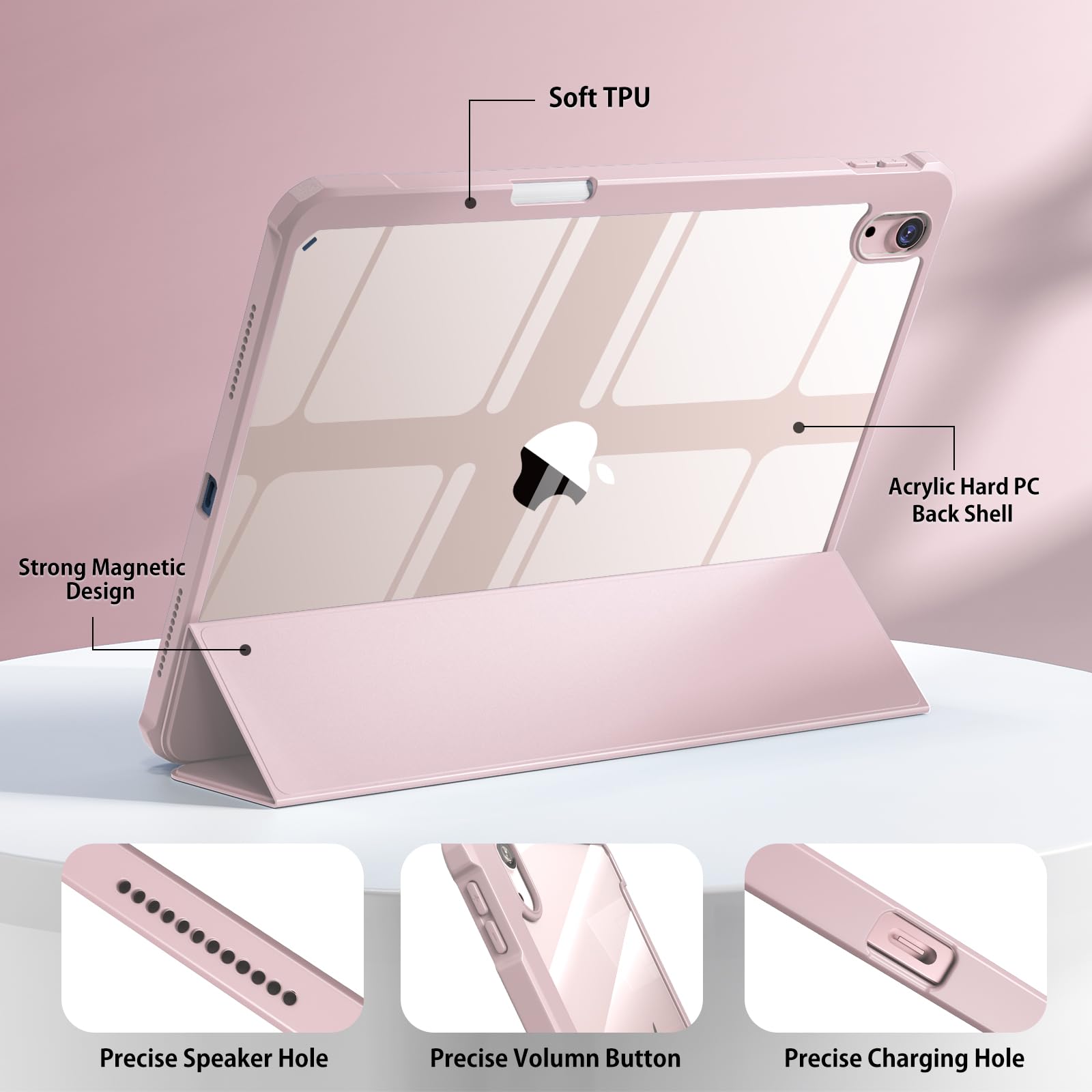 Kenke iPad 10th Generation Case 2022 with Pencil