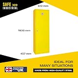 The Products Store Flammable Substance Cabinet COSHH Chemical Storage 3 Shelves view 2