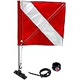 Dive Flag Mounting Kit - All The Tools Needed to Tie Flag to a Buoy or Float for Spearfishing Snorkeling Scuba Diving Freediving and Water Sports
