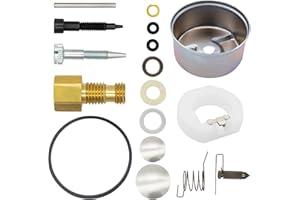 GRLITRA 632347 Carburetor Rebuild kit 632347 Carburetor Rebuild Float kit for Tecumseh, Carb Rebuild for Coleman Generator Snowblower 6HP 8HP 10HP HM100 HSMK80 Engine 631951 632019a 631700 Float Bowl