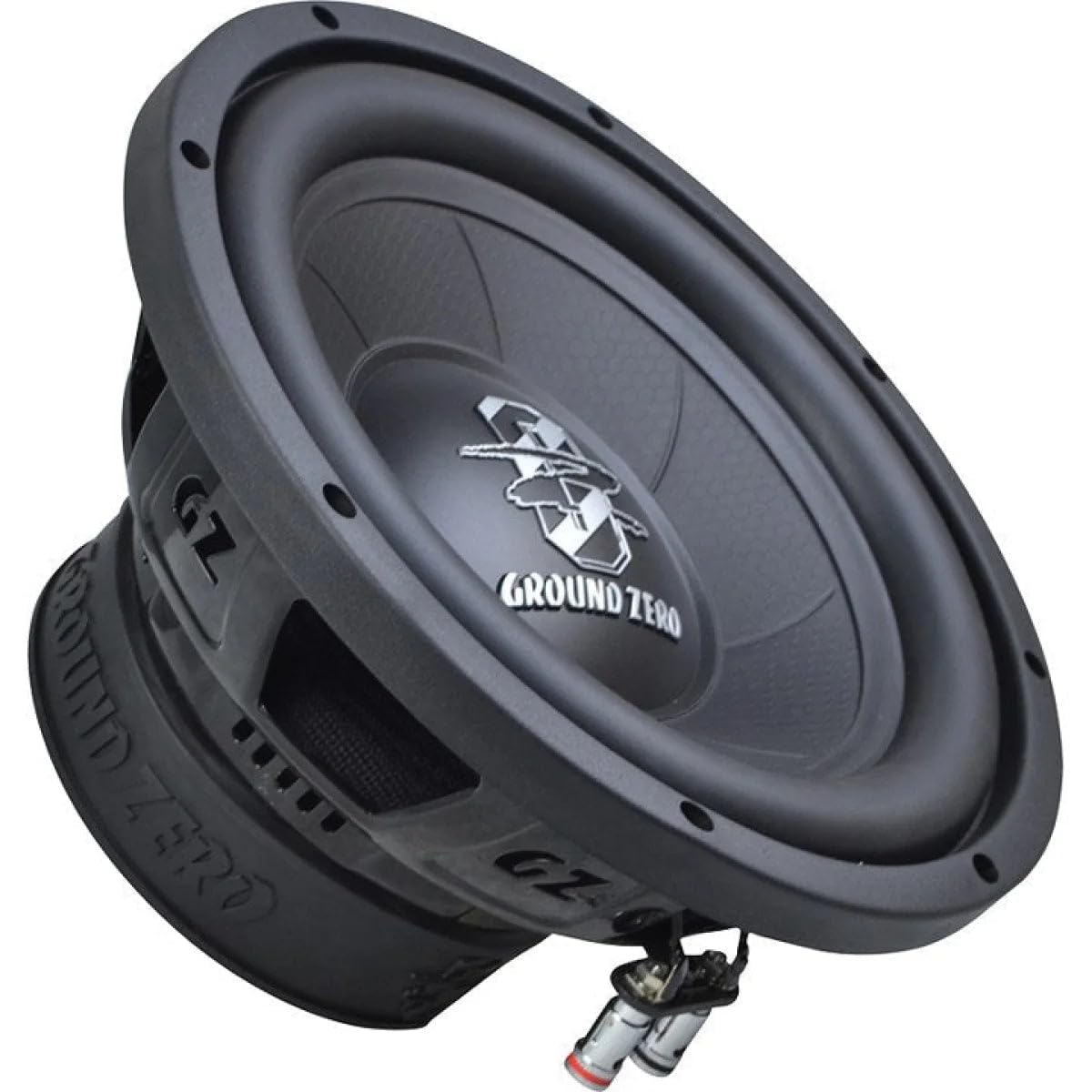 Ground Zero 25 cm / 10" Subwoofer - 4 ohm voicecoil - 250 WRMS,Black,GZIW 250X-II