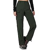 Cycorld Women's-Hiking-Pants-Convertible Quick-Dry-Stretch-Lightweight Zip-Off Outdoor Pants with 5 Deep Pockets