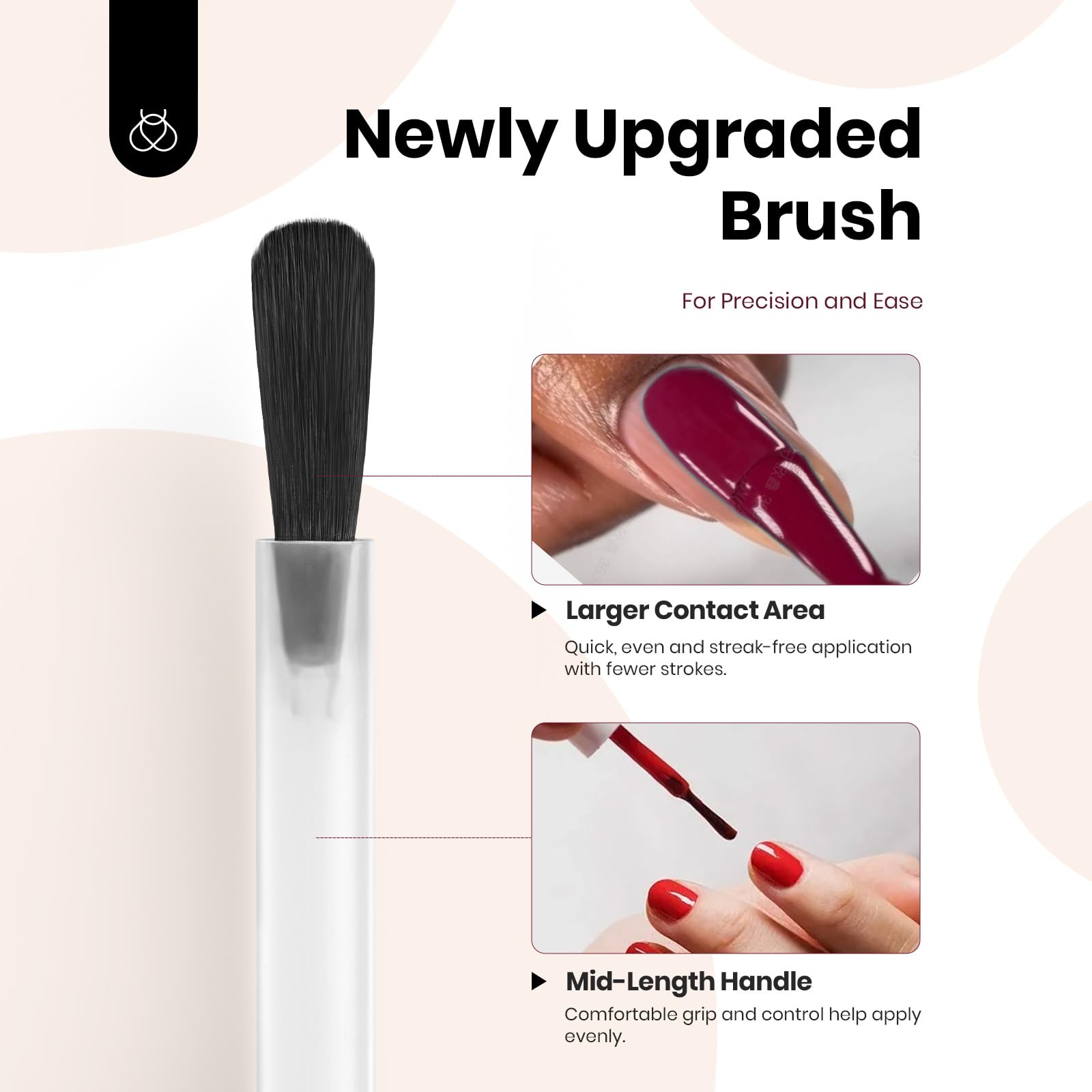 Beetles Neutral Gel Nail Polish Set 6Pcs, 15ml Nude Light Skin Dark Brown Warm Shades Nail Kit, Long Lasting DIY Art Salon & Home for Women Colorful Bottle Gel - Image 5