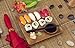 Pacific Merchants Acaciaware 16.5- by 5.5-Inch Acacia Wood Oval Baguette Serving Tray