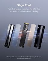 Lexar PLAY 2280 2TB PCIe 4x4 NVMe SSD with Heatsink for PS5 view 4