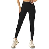 Zippy High Waist Thick Yoga Legging for Women - Tummy Control 28 Inseam Workout Pants, Buttery Soft with Waist Pocket