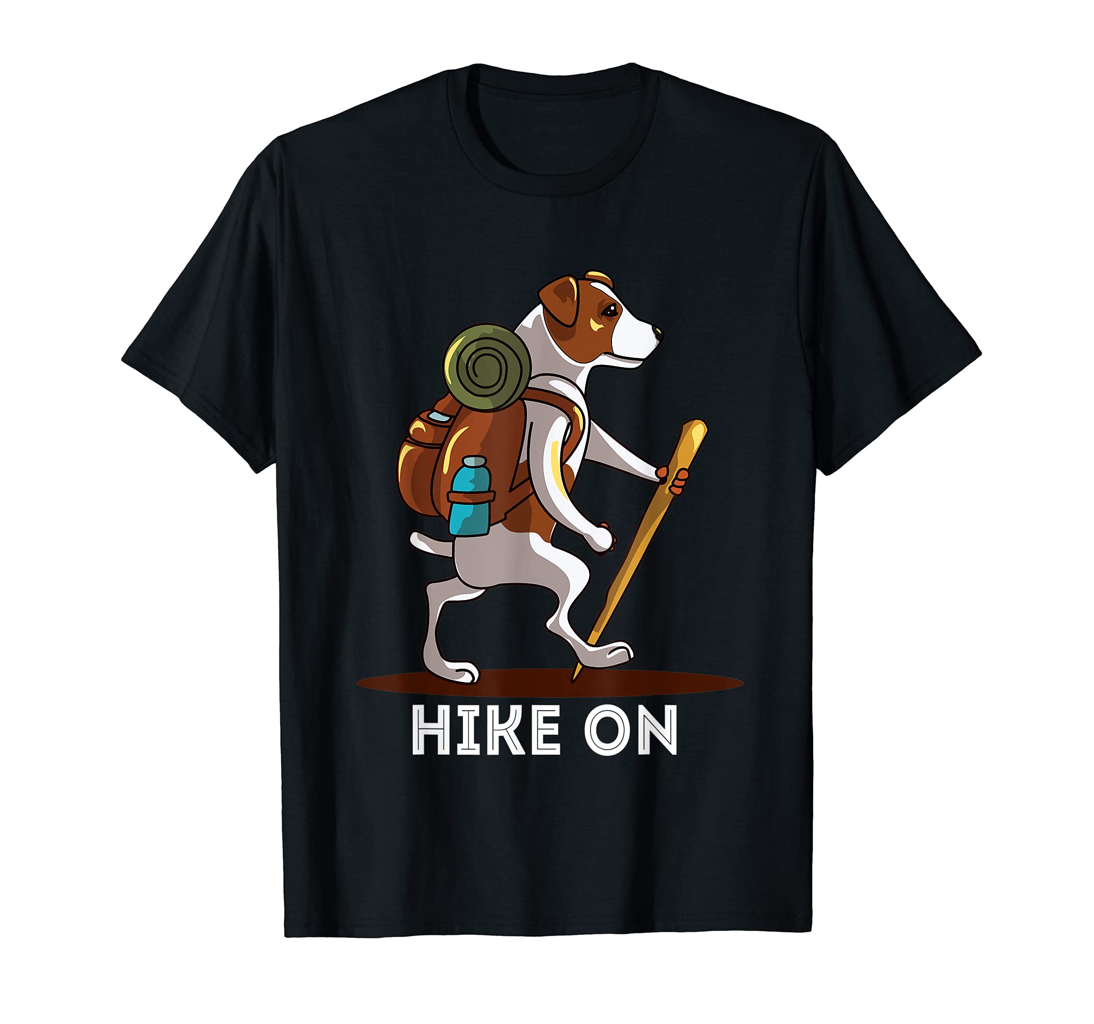 Jack Russell Dog Love-r Mountain Hiking Hiker T-Shirt