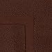Utopia Towels Cotton Banded Rug, Bath Mats, Not a Bathroom Rug, 21 by 34 Inches, 100% Ring Spun Cotton, Highly Absorbent Shower Bathroom Floor Mat, Dark Brown, 2 Pack