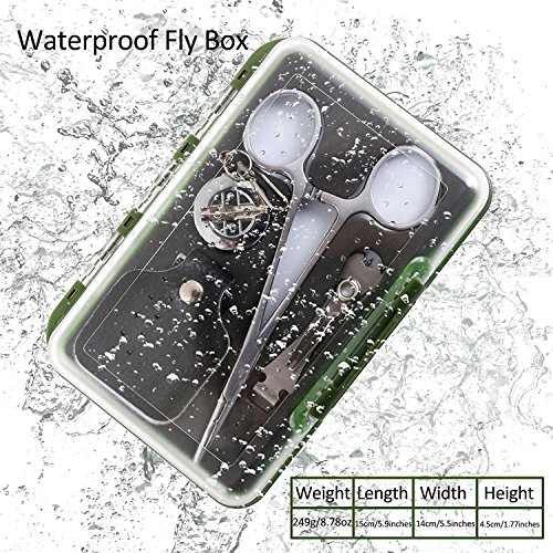 Maxcatch Fly Fishing Tool Kit with Waterproof Box Stream Accessory