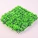 SLSON Aquarium Artificial Grass Lawn Ornament Landscape Plastic Green Plants for Saltwater and Freshwater Fish Tank Decorations with 8 Pcs Suction Cups,9 inch Square