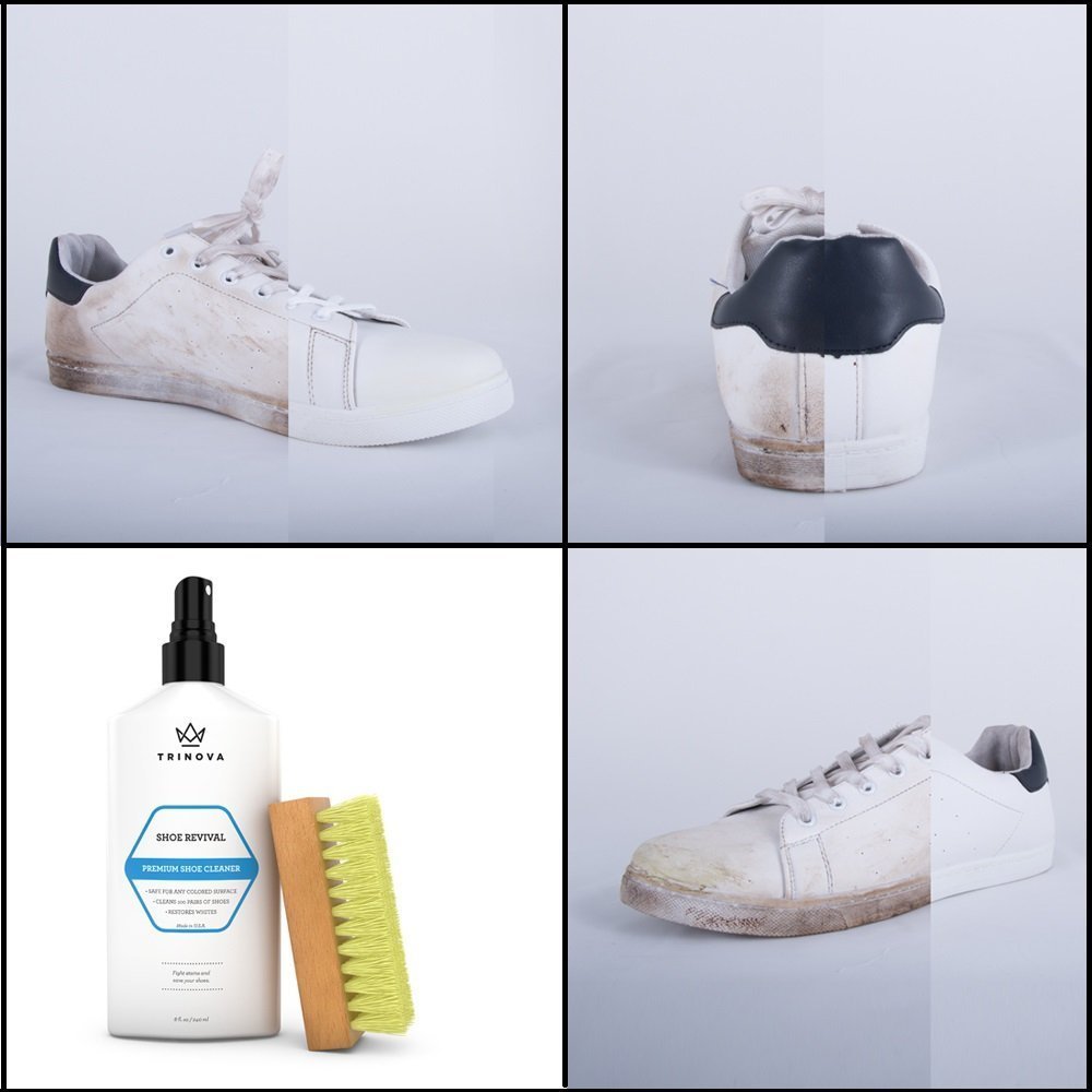 Shoe Cleaner Kit Tennis Sneaker Boots Premium Cleaning To Remove Dirt