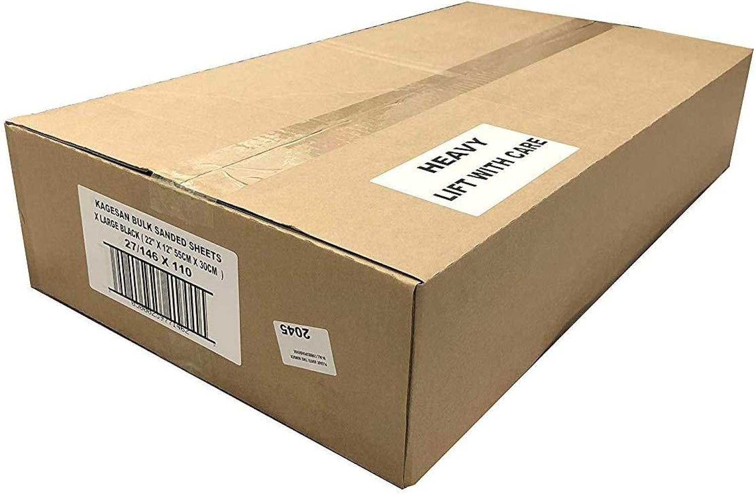 KAGESAN BLACK X LARGE BULK VALUE 110 BIRD CAGE SAND SHEETS SAND PAPER