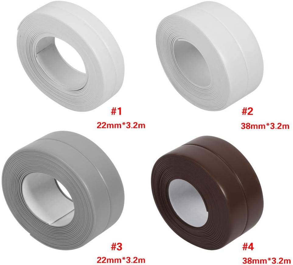 Agatige White Bath Sealant Strip - Image 3