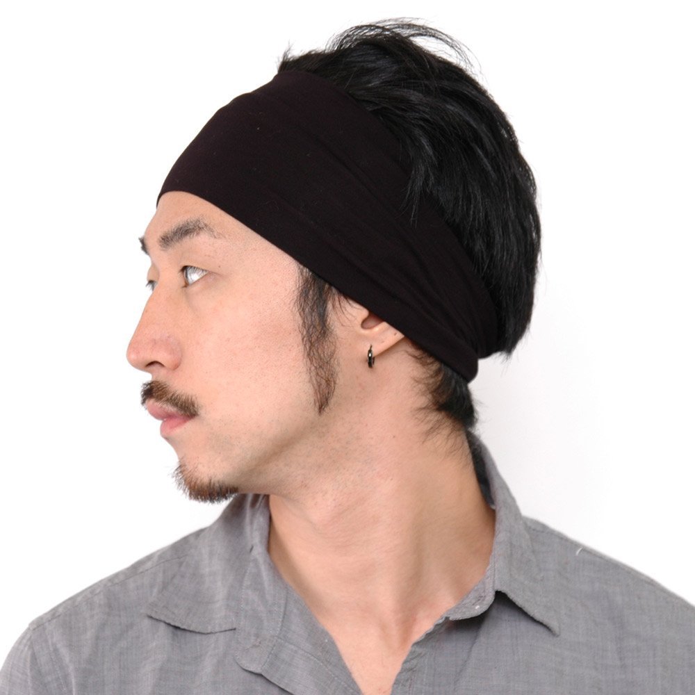Casualbox Men Japanese Elastic Headband Hair Band Accessory Sport