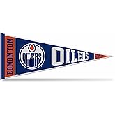 Rico Industries NHL Hockey Rally 12" x 30" Felt Wall Décor Pennant - Great for Home/Bed Room/Man Cave Décor