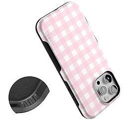 Casely iPhone 16 Pro Max Case | Pink Plaid | Sunday