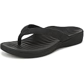 Vionic Women's Tomales Flip Flop Sandals, Arch Support Sandals | Flip flop sandal, Dual-density EVA, Cushioned footbed, Arch support, Padded straps, Lightweight comfort, Flexible sole