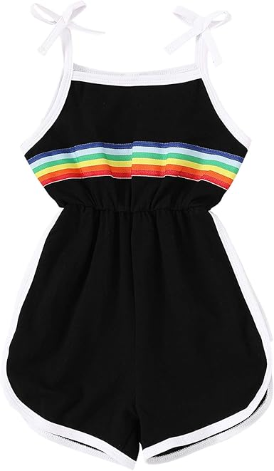 rainbow romper womens