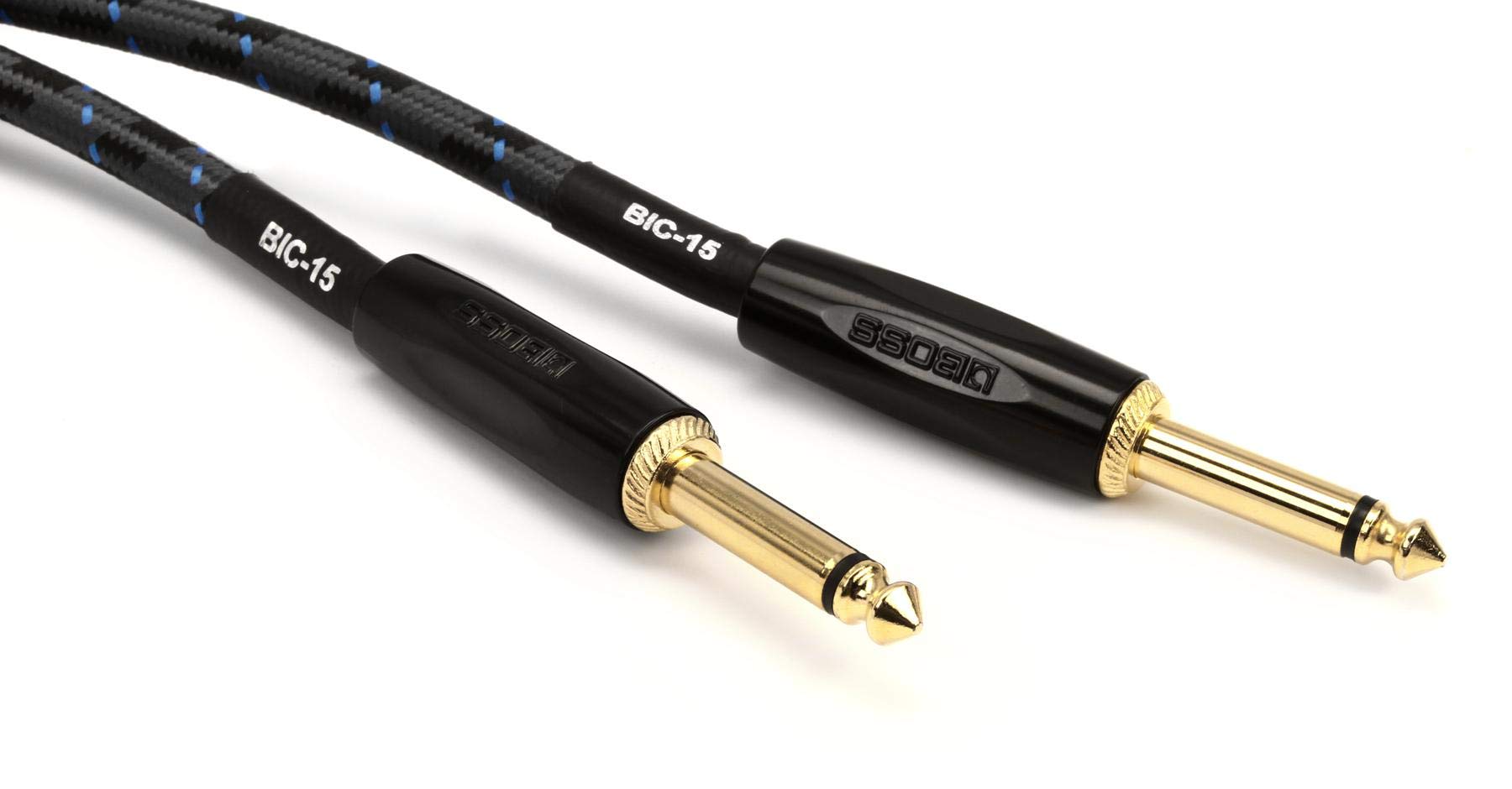 BOSS BIC-15 TS - TS Instrument Cable - 15 Feet