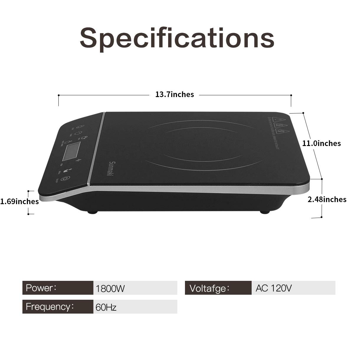 sunmaki induction cooktop