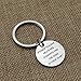 WISHOW A Dance Teacher Helps Her Students Find the Song in Their Heart Teacher Gift Stainless Steel Keychain Key Ring