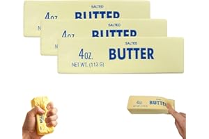 Slow Rebound Cute Butter Squeeze Stress Balls, 2026 New Realistic Butter Stick Soft Squeeze Toys, for Desk Decor & Gift (3Pcs