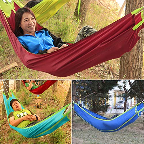 MHBY Hängematte, Reise Camping Outdoor Hängematte tragbare Schaukel faul hängen Stuhl Garten Hängematte Hausgarten… – Bild 5