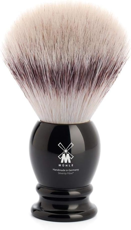 MÜHLE Classic, Large Black Silvertip Fibre Shaving Brush