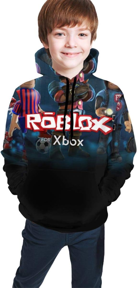 Children's Hoodies Roblox 3D Print Unisex Pullover Hooded Sweatshirts for Boys/Girls/Teen/Kid's