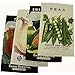 MODA Vegetable Seed Flour Sack Kitchen Dish Towels, Set of 4