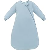 PurComfy Supersoft Baby Premium Bamboo Viscose Long-Sleeve Wearable Sleeping Bag Sack Blanket 1.0 TOG