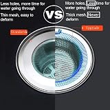 Tahbarshi 2 Pack Kitchen Sink Strainer, Stainless Steel 7.5cm Inner, 11cm Outer view 4