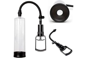 Michespie New Men's Vacuum Pump Intensity Enlargement Pump for Man Male Enhancement Growth Pump with Englargers Size for Men,