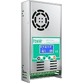 PowMr MPPT Solar Charge Controller 60 amp 48V 36V 24V 12V Auto - Max 160VDC Input, LCD Backlight Solar Charge Controller for Vented Sealed Gel NiCd Lithium Battery【Software Update Version】