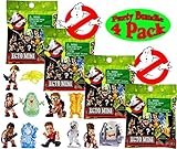 Ghostbusters Ecto Minis Basic Figure Mystery Blind Bags Gift Set Party Bundle - 4 Pack (Assorted)