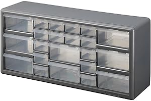 Stack-On DS-22 22 Drawer Storage Cabinet (Gray)