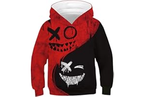 Basoteeuo 3D Galaxy Hoodies for Boys Girls Pullover Sweatshirts Sweater Kids Cool Hoodie Clothes